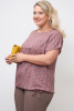 Блузка Незнакомка 03.9463.1063 штапель ((44) 164-88-96, грязно-розовый)