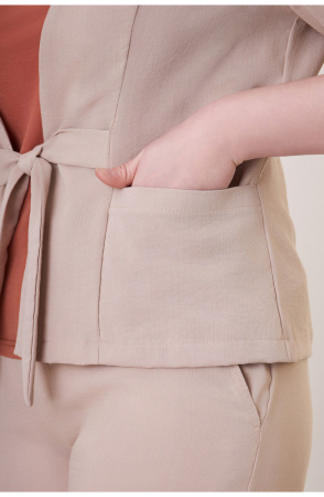 Жакет Незнакомка 10.9408.669 ткань костюмная ((44) 164-88-96, песочный)