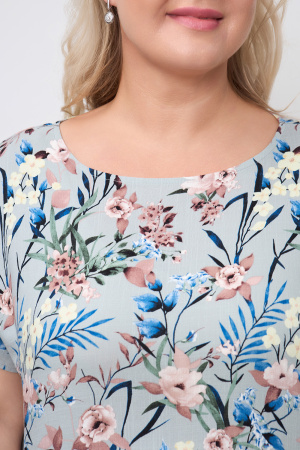 Блузка Незнакомка 03.9479.2154 слаб ((54) 164-108-116, серо-зеленый)