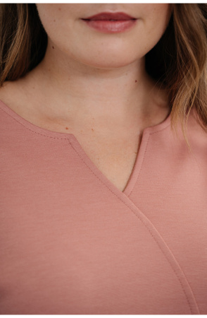 Платье Незнакомка 00.5021.2047 вискоза ((54) 164-108-116, пыльная роза)