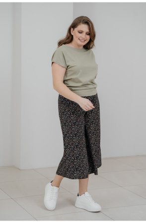 Блузка Незнакомка 03.3029.2154 хлопок "кулирка" ((48) 164-96-104, св.-оливковый)