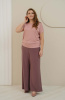 Брюки женские Незнакомка 05.1007.149 масло ((48) 170-96-104, серо-сливовый)