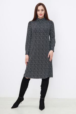 Платье Незнакомка 00.4134.2741 вискоза ((44) 164-88-96, черно-белый)