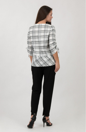 Блузка Незнакомка 03.9341.2510 бенгалин "клетка"