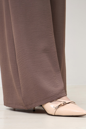 Брюки Незнакомка 05.9497.149  ткань жатка ((44) 170-88-96, коричневый)