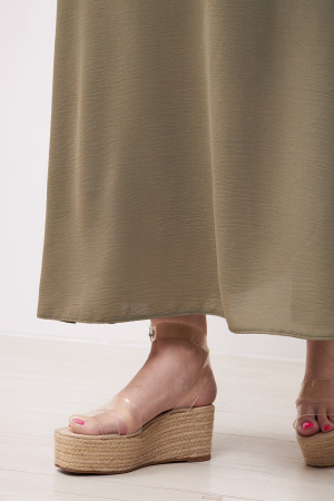 Юбка Незнакомка 04.9497.556.09 ткань ((52) 164-104-112, хаки)