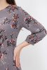 Платье Незнакомка 00.8482.2803 трикотаж-ангора ((44) 164-88-96, цветы на сером)