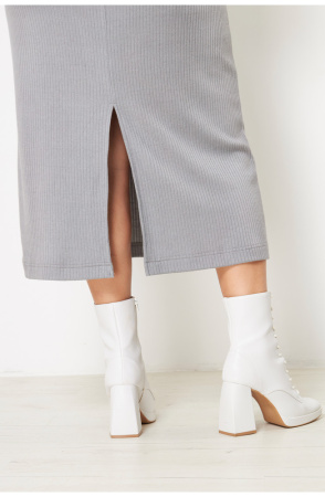 Платье Незнакомка 00.8656.2619 вязанка лапша ((56) 164-112-120, серый)