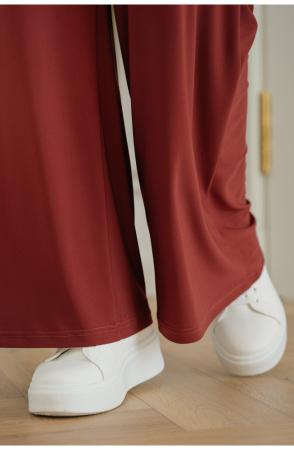 Брюки женские Незнакомка 05.1007.149 масло ((58) 170-116-124, терракотовый)