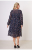 Платье Незнакомка 00.7510.2812 шифон ((44) 164-88-96, синий)