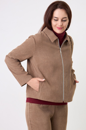 Жакет Незнакомка 10.9506.2915 вельвет ((44) 164-88-96, светло-коричн.)