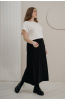 Юбка Незнакомка 04.1007.556.09 масло ((46) 164-92-100, черный)