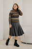 Юбка Незнакомка 04.5023.455 вискоза ((58) 164-116-124, темно-серый)