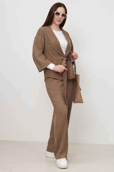Брюки женские Незнакомка 05.9506.2720 вельвет ((44) 164-88-96, светло-коричн.)
