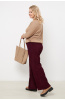 Брюки женские Незнакомка 05.9506.2720 вельвет ((50) 164-100-108, винный)