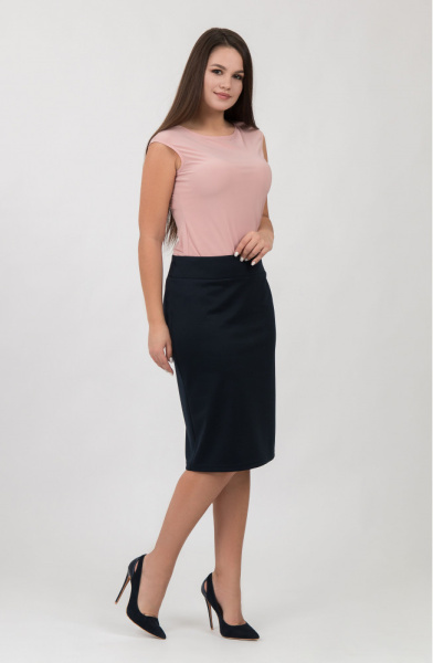 Юбка Незнакомка 04.5041.1158 вискоза ((48) 164-96-104, темно-синий)