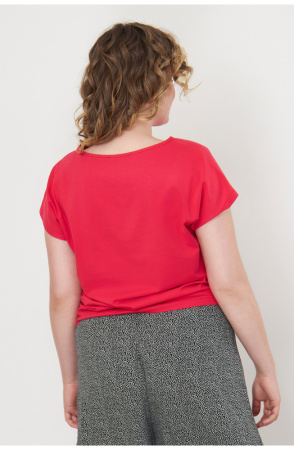 Блузка Незнакомка 03.3029.2154 хлопок "кулирка" ((44) 164-88-96, малиновый)