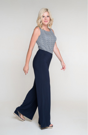 Брюки женские Незнакомка 05.1007.149 масло ((44) 170-88-96, темно-синий)