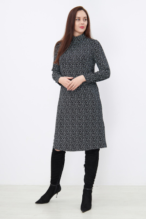 Платье Незнакомка 00.4134.2741 вискоза ((44) 164-88-96, черно-белый)