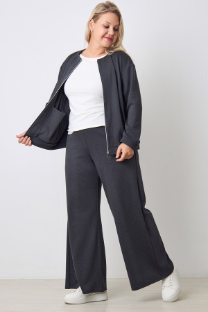 Жакет Незнакомка 10.5023.2913 вискоза меланж ((44) 164-88-96, темно-серый)