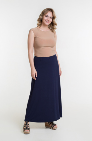 Юбка Незнакомка 04.3012.556.09 вискоза ((42) 164-84-92, темно-синий)