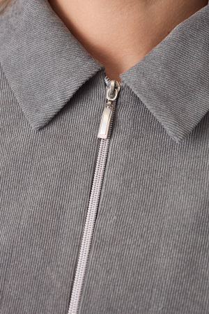 Жакет Незнакомка 10.9506.2915 вельвет ((56) 164-112-120, серо-зеленый)