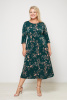 Платье Незнакомка 00.2195.2336 масло"цветы"