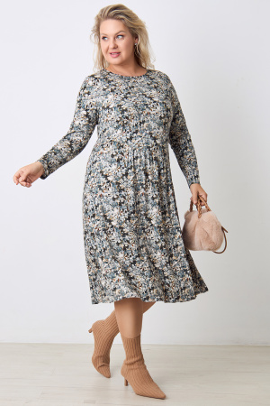 Платье Незнакомка 00.4133.2336.96 вискоза ((44) 164-88-96, серо-бежевый)