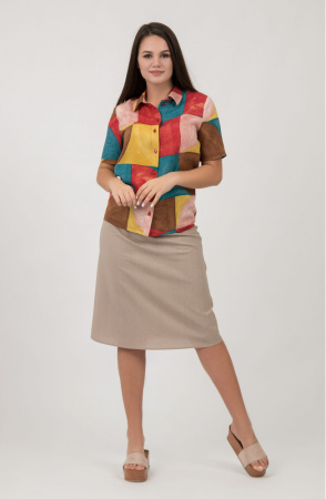 Блузка Незнакомка 01.9376.2548 штапель 