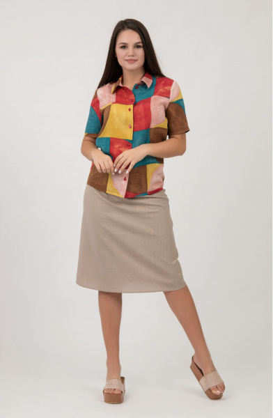 Блузка Незнакомка 01.9376.2548 штапель 