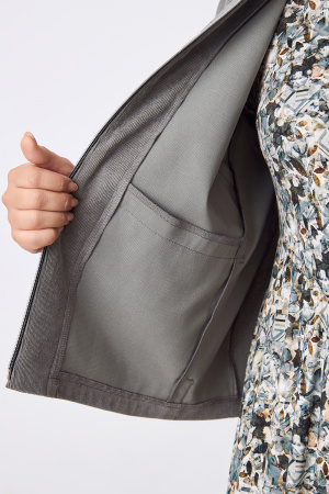 Жакет Незнакомка 10.9506.2915 вельвет ((56) 164-112-120, серо-зеленый)