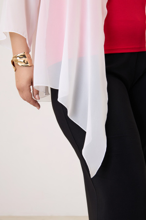 Кардиган Незнакомка 09.9342.2905 шифон ((44) 164-88-96, молочный)