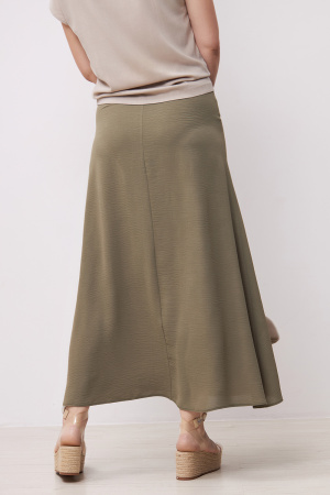 Юбка Незнакомка 04.9497.556.09 ткань ((52) 164-104-112, хаки)
