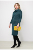 Платье Незнакомка 00.8414.2128.1 трикотаж-меланж ((62) 164-124-132, изумрудный)