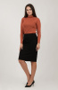 Юбка Незнакомка 04.8304.1158 трикотаж ((50) 164-100-108, черный)