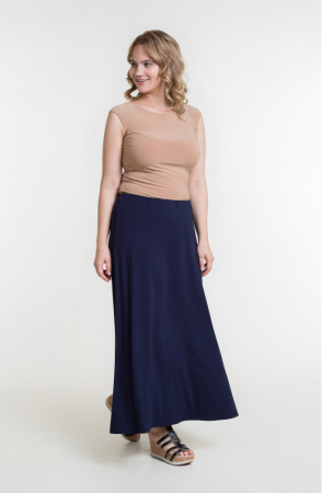 Юбка Незнакомка 04.3012.556.09 вискоза ((42) 164-84-92, темно-синий)