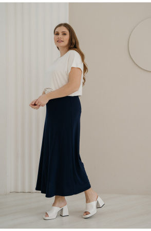 Юбка Незнакомка 04.1007.556.09 масло ((58) 164-116-124, темно-синий)