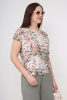 Блузка Незнакомка 03.2160.2154  масло ((56) 164-112-120, бежево-розовый)