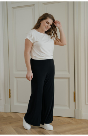 Брюки женские Незнакомка 05.1007.149 масло ((48) 170-96-104, черный)