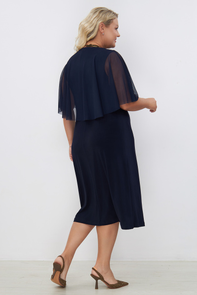 Платье Незнакомка 00.1007.2109 масло ((44) 164-88-96, темно-синий)
