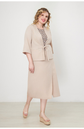 Жакет Незнакомка 10.9408.669 ткань костюмная ((44) 164-88-96, песочный)