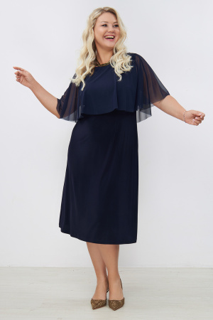 Платье Незнакомка 00.1007.2109 масло ((46) 164-92-100, темно-синий)
