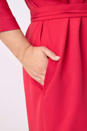 Платье Незнакомка 00.9280.2848 ткань костюмная ((46) 164-92-100, красный)