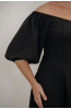Платье Незнакомка 00.9280.2745 ткань костюмная ((48) 164-96-104, черный)