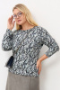Блузка Незнакомка 03.4133.2277.90 вискоза ((44) 164-88-96, серый)