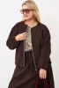 Жакет Незнакомка 10.9506.2914 вельвет ((44) 164-88-96, темно-коричн.)
