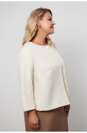 Жакет Незнакомка 10.9280.2862 ткань костюмная ((54) 164-108-116, бежевый)