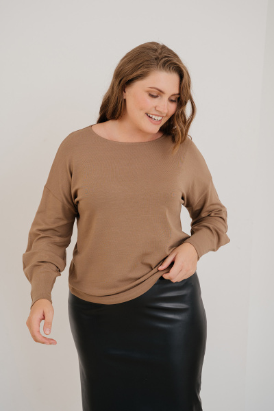 Джемпер Незнакомка 03.8636.2085 вязанка "лапша"