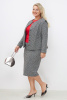 Жакет Незнакомка 10.8477.2815 трикотаж"букле" ((60) 164-120-128, мультиколор)
