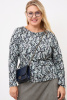 Блузка Незнакомка 03.4133.2277.90 вискоза ((44) 164-88-96, серый)